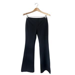 Strenesse Gabriele Strehle Black Micro Techno Pant Size 0 NEW WITH TAGS
